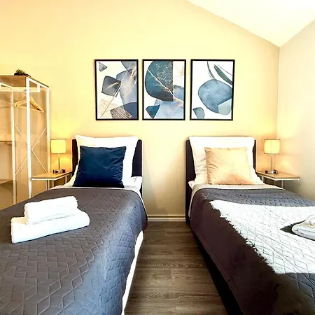 Apartmán Tt Living I 1 & 2 Schlafzimmer I Kueche I Waschmaschine I Parkplatz Rellingen